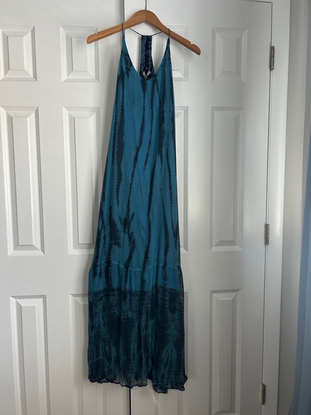 Red Haute Silk Maxi Dress